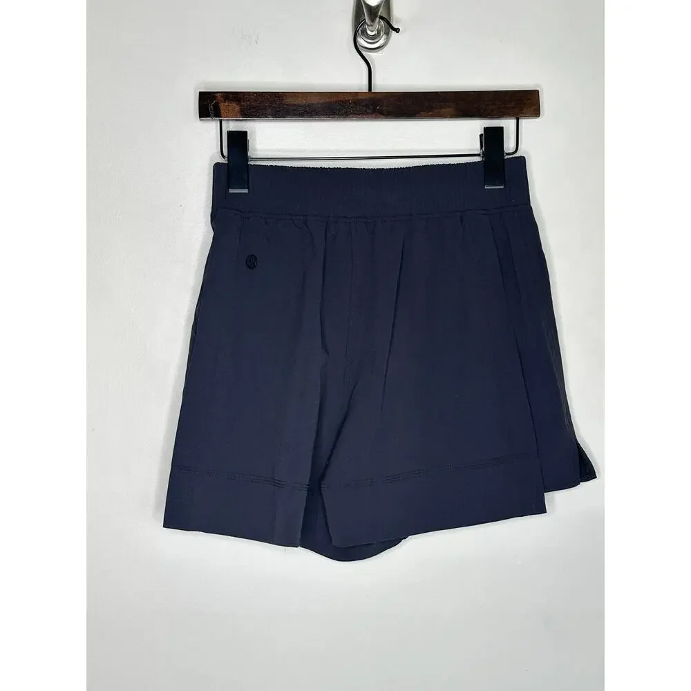 LULULEMON Stretch Woven Relaxed-Fit High-Rise Short 4